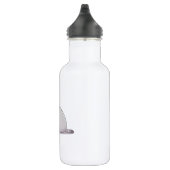 Bouteille D'eau Chat mignon kawaii grumpy endormi (Droite)