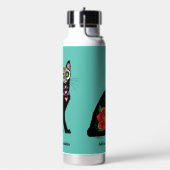 Bouteille D'eau Chat noir de Sugar (Gym)