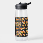 Bouteille D'eau Chat noir, motif de maïs, Halloween amusant (Gauche)