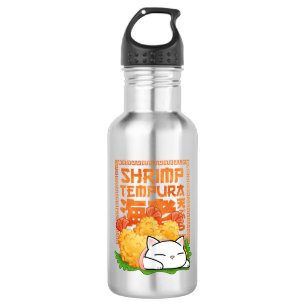 Bouteille D'eau Chat Tempura crevette