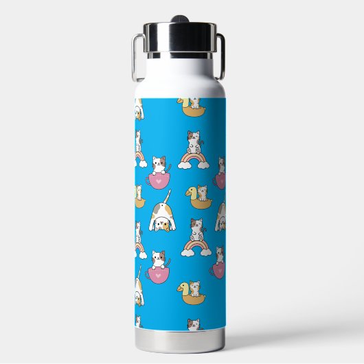 Bouteille D'eau Chats Adorables (Salle de sport)