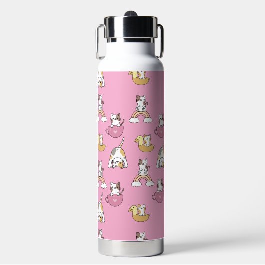 Bouteille D'eau Chats Adorables (Salle de sport)