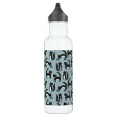 Bouteille D'eau Chats Tuxedo noirs et blancs (Droite)