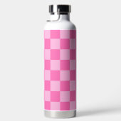 Bouteille D'eau Chaud Pink Checkerboard (Droite)