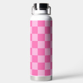 Bouteille D'eau Chaud Pink Checkerboard (Plage)