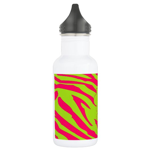 Bouteille D'eau Chaud rose Lime Zebra Print 32. oz. (Gauche)