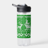 Bouteille D'eau Chaudron moche Le Père Noël traîne et rennes (Droite)