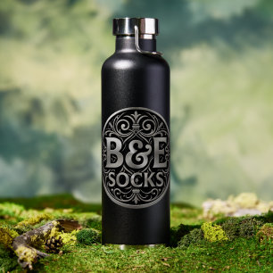 Bouteille D'eau Chaussettes B&E Dessin Audacieux et Elaboré 004955