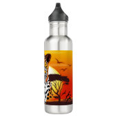 Bouteille D'eau Cheetah African Feline Wild Animal (Droite)