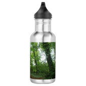 Bouteille D'eau Chemin à travers la forêt verte (Droite)