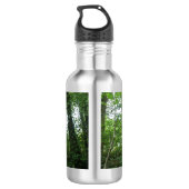 Bouteille D'eau Chemin à travers la forêt verte (Dos)