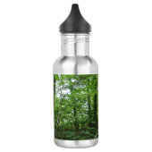 Bouteille D'eau Chemin à travers la forêt verte (Gauche)