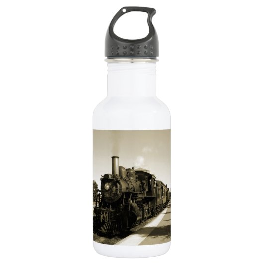 Bouteille D'eau Chemin de fer historique (Devant)