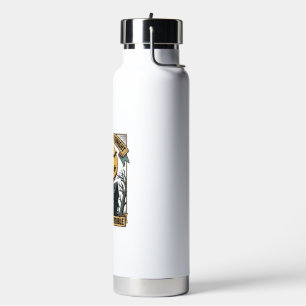 Bouteille D'eau Chemise de maison hantée avec manoir effrayant gra