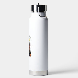 Bouteille D'eau Chemise de saison effrayante manoir hanté gravure
