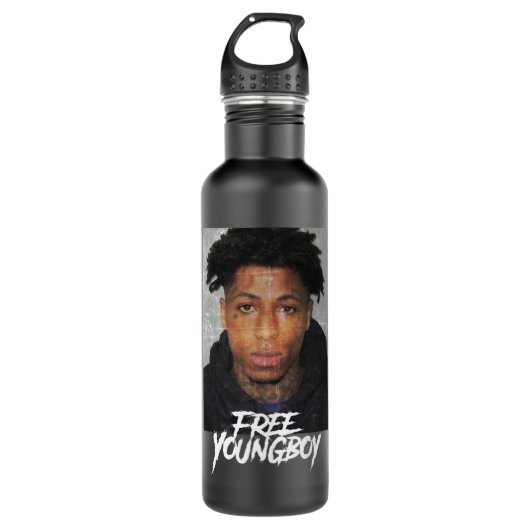 Bouteille D'eau Chemise NBA Youngboy Classic T Shirt Copy (Devant)