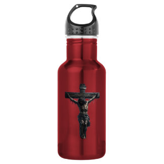 Bouteille D'eau chemise présentant une œuvre touchante de Jésus-Ch