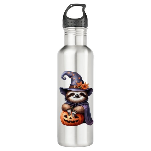 Bouteille D'eau Chemise T classique Sloth Halloween (Devant)