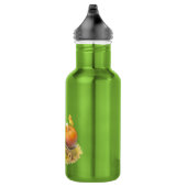 Bouteille D'eau Cher fermier chien avec Citrouille (Droite)