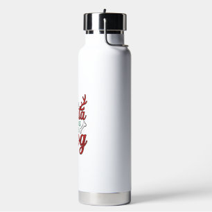 Bouteille D'eau Cher Père Noël C'était Le Chien Noël Chemise Desig