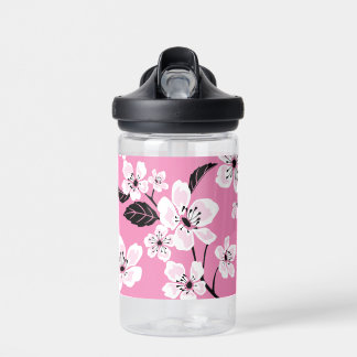 BOUTEILLE D'EAU CHERRY BLOSSOM - SAKURA PATTERN IN LITE PINK