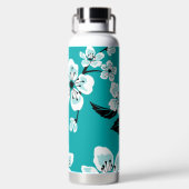 BOUTEILLE D'EAU CHERRY BLOSSOM - SAKURA (TURQUOISE) (Plage)