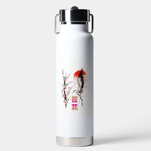 Bouteille D'eau Cherry Japan Pastel Sakura (Salle de sport)