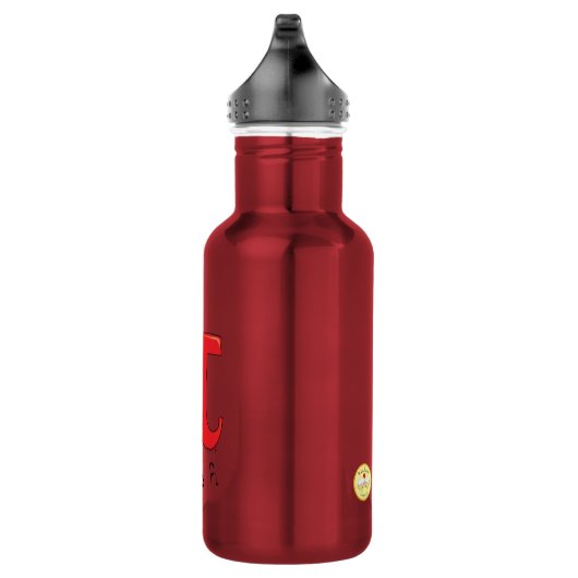 Bouteille D'eau Cherry Pi Symbole Cute Math Enseignant (Droite)