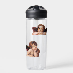 Bouteille D'eau Chérubins, anges ailés peinture de Raffael
