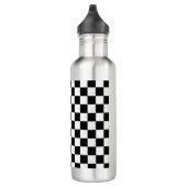Bouteille D'eau Chess players black and white (Droite)