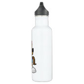 Bouteille D'eau Cheval avec lunettes de soleil (Droite)