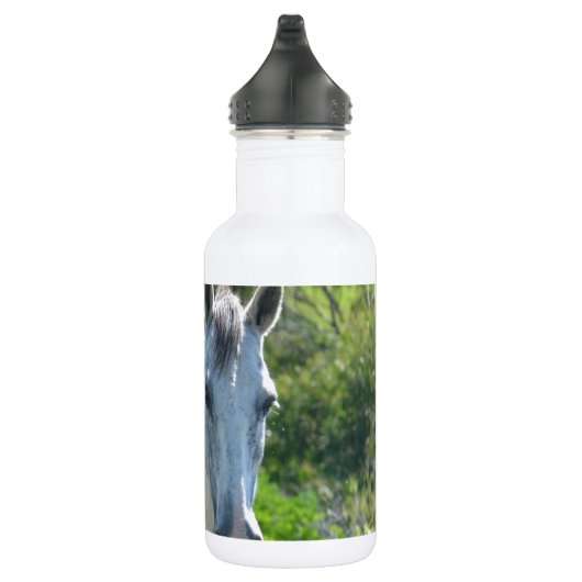 Bouteille D'eau Cheval blanc. (Droite)