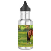 Bouteille D'eau Cheval Brown Bay Quarter (Gauche)