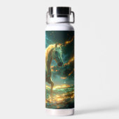 BOUTEILLE D'EAU CHEVAL DE FEU - ZODIAQUE CHINOIS - (Arrière)