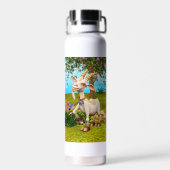Bouteille D'eau Chèvre Heureuse (Arrière)