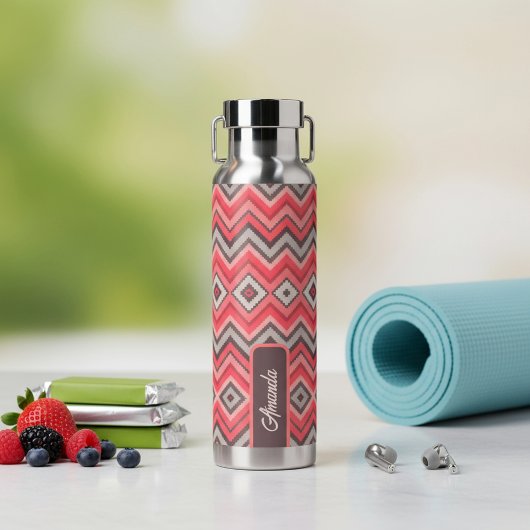 Bouteille D'eau Chevron Chaud