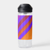 Bouteille D'eau Chevron de coucher de soleil (Arrière)