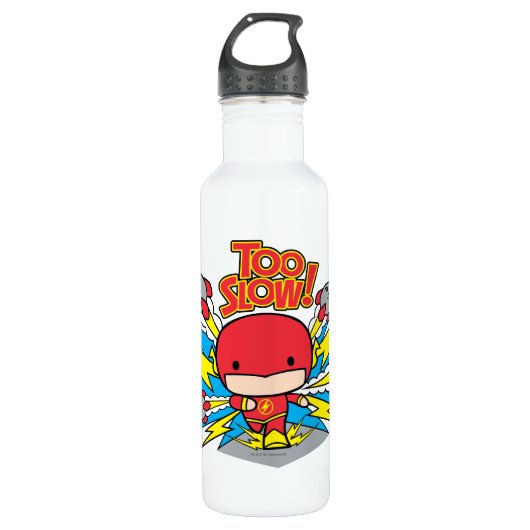 Bouteille D'eau Chibi Flash Rockets (Devant)