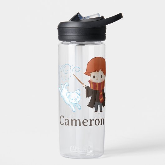 Bouteille D'eau Chibi Ron Weasley Patronus (Gauche)