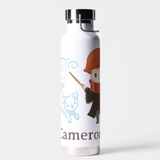 Bouteille D'eau Chibi Ron Weasley Patronus (Gauche)