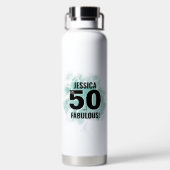 Bouteille D'eau Chic 50e anniversaire (Plage)