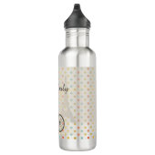 Bouteille D'eau Chic Paris Girl Riding Bike (Droite)