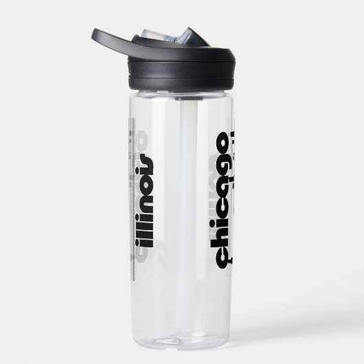 Bouteille D'eau Chicago, Illinois (Droite)