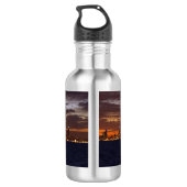 Bouteille d'eau Chicago Skyline (Dos)