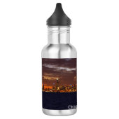 Bouteille d'eau Chicago Skyline (Gauche)