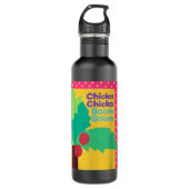 BOUTEILLE D'EAU CHICKA CHICKA BOOM BOOM (Devant)