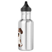 Bouteille D'eau Chien avec la coupe du café (Droite)