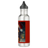Bouteille D'eau Chien de Noël 4 (Droite)