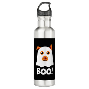Bouteille D'eau Chien d'Halloween Boo
