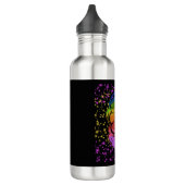 Bouteille D'eau chien écouter de la musique (Gauche)